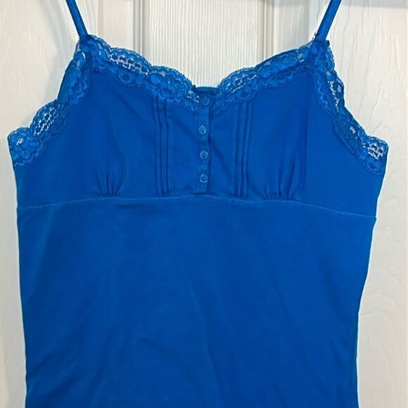 Arizona Lacey  Cami, Aqua Blue, 2010s, Small - Picture 2 of 9